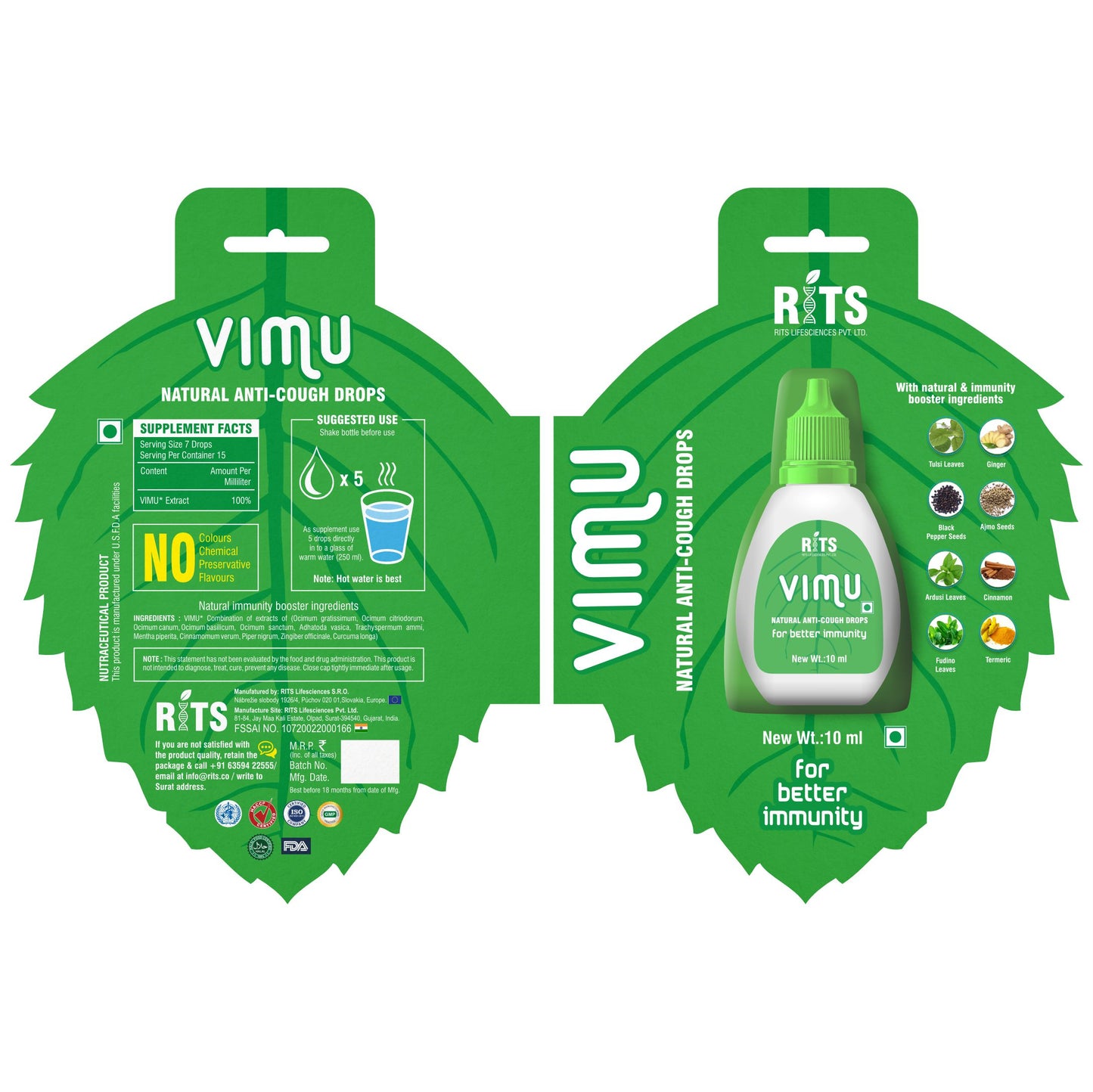 VIMU DROPS, 10ML